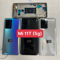 Full Vỏ bộ Xiaomi 11T 5g (vỏ gồm:vỏ + khay sim + kính cam và xương)