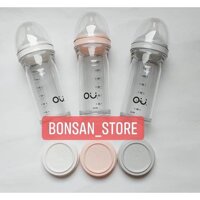 [FULLBOX]- Bình sữa OU:WISH Chính hãng Hàn Quốc thiết kế mới 140ml/260ml ( Tặng nắp trữ sữa)