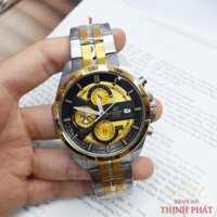 {FULLBOX] Đồng Hồ Nam CASIO Edifice 6 Kim Thể Thao -Máy Nhật - Dây Thép Không Gỉ Chống Nước - Cá Tính Năng Động