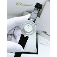 (Fullbox) - đồng hồ nữ Chopard Happy Diamond 32mm máy Ronda 715 Thụy Sĩ - dây da cao cấp