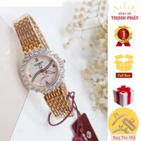 [FULLBOX] Đồng Hồ Nữ Thụy Sỹ SUNRISE 9809AA Viền Hạt Kính Sapphire Chống Nước Chính Hãng