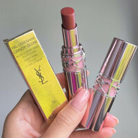 FULLBOX / FULLSIZE - Son Dưỡng Có Màu YSL 7B Loveshine Candy Glow Nude Pleasure - TONE CAM ĐẤT
