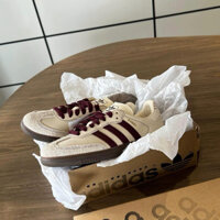 [FULLBOX] Giày samba  kem nâu da lộn cao cấp nam nữ Giày samba OG ''Maroon''