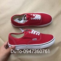 [FULLBOX] Giày Van classic đỏ size 36- 43 : ; `