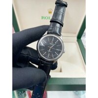 fullbox hãng - đồng hồ nam Rolex Cellini Time 39mm máy cơ nhật bản - dây da cá sấu