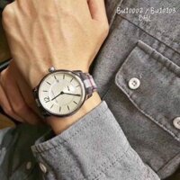 fullbox hãng - đồng hồ nam Burberry Classic Round Gold 40mm máy thuỵ sĩ - dây da dập vân caro thanh lịch