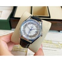 fullbox hãng - đồng hồ nam Omega Deville 40mm máy cơ nhật bản - dây da cá sấu