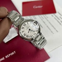 fullbox hãng - đồng hồ nữ Cartier Ballon 33mm máy Swissquartz thuỵ sĩ - chất lượng hoàn thiện chi tiết 99%aut