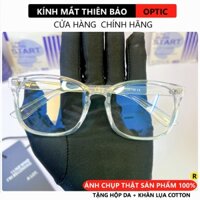 (Fullbox KT024WTB100) Kính thời trang lọc sáng antiblue +400UV dùng làm việc máy tính, thời trang nam nữ chống bụi