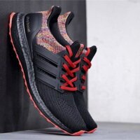 (FULLBOX -TẶNG MÓC KHÓA) Giày thể thao ULTRA BOOST 4.0 multi colors Black đen gót thổ cẩm GIẢM GIÁ 20%  . .. .