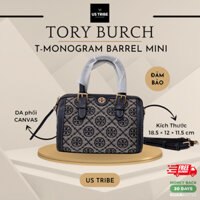 (Fullbox) Túi Xách Nữ TORY BURCH T MONOGRAM BARREL BAG Mini