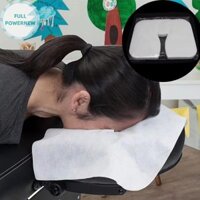 Fullpowernew 100 Chiếc Gối Tựa Đầu Không Dệt Dùng Một Lần Giấy Thẩm Mỹ Viện Giường Giường Massage Mặt Giá Đỡ Đầu Miếng Lót Còn Lại Có vn