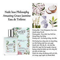 [Fullseal] Nước hoa Philosophy Amazing Grace Jasmine EDT 60ML - Bill UK
