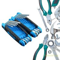 Fun 8 trong 1 Gấp Cờ Lê Lục Giác Bộ Lục Giác Tua Vít Lục Giác Dụng Cụ Lục Giác Lục Giác