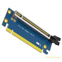 Fun PCIE 16X Risers Card 90 độ PCIE 16X đến 16X Khe cắm Thẻ mở rộng góc phải