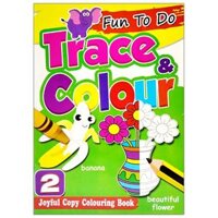 Fun To Do Trace Colours Book