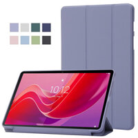 Funda Cho Lenovo Tab M11 Ốp Lưng 11 "Trifold PU Leaher Mềm Lưng Đứng Máy Tính Bảng Cho Lenovo M11 Xiaoxin Pad 2024 Ốp Lưng tb330fu tb331fc
