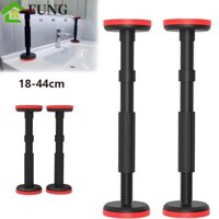Fung 2 Cái / bộ Cần Hỗ Trợ Bằng Kính Thiên Văn, Lỗ Đơn / Đôi 200 kg Giá Đỡ Nâng Tủ Chịu Lực, Độ Cứng Cao Chống Trơn Trượt Nội Thất Nylon Kính Thiên Văn Chiều Cao Chân Phòng Tắm