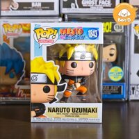Funko POP Animation: Naruto Shippuden - Naruto Uzumaki with Shuriken #1843, tặng Protector
