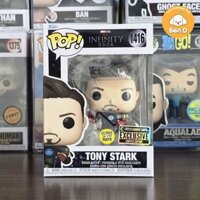 Funko POP Marvel: Iron Man 3 - Tony Stark GITD (Entertainment Earth) #1416, tặng Protector