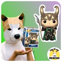 Funko Pop Marvel Loki Laufeyson Chính Hãng Scepter Glow No.985 Avengers Mô hình siêu anh hùng quà tặng Đồ Chơi Beocaz
