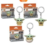 Funko Pop Móc Khóa Hình Nhân Vật Baby Yoda Trong Phim Star Wars