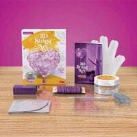 Funny LED Glow In The Dark Craft Set Cho Trẻ Em Giáo Dục Sớm DIY Kids String Art Set