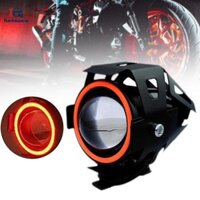 Funtasica Chung Xe Máy Hợp Kim Nhôm Lắp Đặt Dễ Dàng Đa Năng 3 Chế Độ Chiếu Sáng Trực Tiếp Thay Thế Đèn Làm Việc