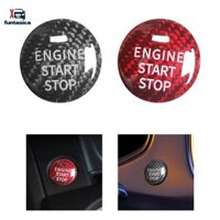 Funtasica Động Cơ Đánh Lửa Nút Bao Decal Đánh Lửa Nút Bao Chắc Chắn Phụ Tùng Nội Thất Ô Tô Miếng Dán Trang Trí Cho