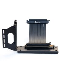 Funtin PCIe Riser Cable, 3.0 x16 PCI Express Riser Extender, Flexible High Speed 90 Degree 25cm GPU Riser Cable with Graphics Card Vertical Kit