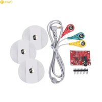 Funwd  Mô-đun cảm biến điện cơ bắp AD8232 tín hiệu thô tương tự EMG thu thập cho Arduino