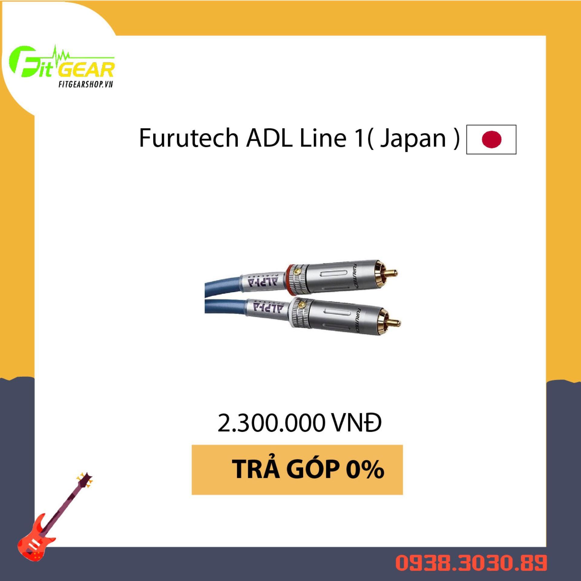 Dây tín hiệu audio Furutech ADL Alpha Line 1 RCA