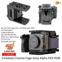 FusionRig Cineback Cinema Cage Sony Alpha FX3 FX30