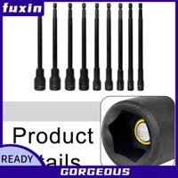 [Fuxin] Ổ cắm lục giác từ tính mở rộng 5 / 9 chiếc 150mm cho máy khoan điện Tua vít khí nén