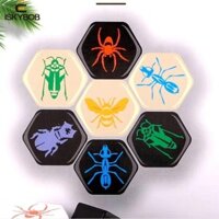 Fuzou Mới Hive Board Game, 2 Người Chơi Montessori Lục Giác Cờ Vua Miếng, Giải Trí Gia Đình Bằng Gỗ Vui Nhộn Giáo Dục Trò Chơi Bàn Quà Tặng Sinh Nhật