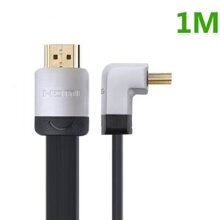 Cáp HDMI mỏng bẻ góc down 90 độ Ugreen 10281 1m