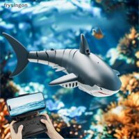 [Fys] Đồ chơi cá mập điều khiển từ xa 2.4G với Camera HD 4K Đồ chơi nước cá voi Rc thông minh Đồ chơi nước cá voi Rc Điều khiển từ xa Thuyền tàu ngầm Robot Đồ chơi điện cá cho trẻ em Bé trai Trẻ em [V