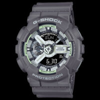 G * / SHOCK GA-110HD-8A Đồng hồ thể thao màu xanh xám Đồng hồ thể thao nam Đồng hồ thể thao A697