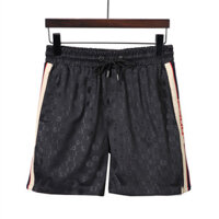 G GUCCI2561 Quần Short Nam Đi Biển Quần Short Châu Âu Ga In Hình Quần Short GG Quần Short