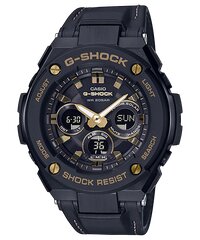 G-SHOCK G-STEEL SIZE NHỎ GST-S300GL-1A DÂY DA | NĂNG LƯỢNG MẶT TRỜI