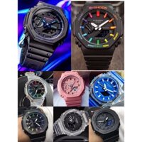 G * shock GMA-S2100SK-1A GMA2100 GA2100 Đồng hồ thể thao thời trang chống nước W876
