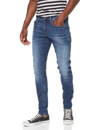 G-Star Men's Revend Skinny Jeans, Blue, 30W x 34L