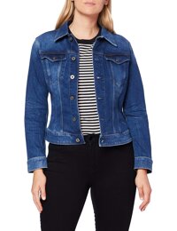 G-Star Raw 3301 Slim JKT Wmn Jackets Women Faded/Stone - M - Denim Jackets Outerwear