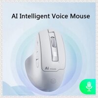(G T F H) Chuột Bluetooth không dây S6 Chuột thoại AI Chế độ kép có thể sạc lại Im lặng Điều khiển bằng giọng nói thông minh Chuột cho văn phòng tại nhà