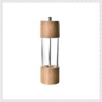 (G T F H) Máy Xay Tiêu Acrylic Nối Gỗ Di Động Hướng Dẫn Sử Dụng Pepper Đen Pepper Grinder Tool S