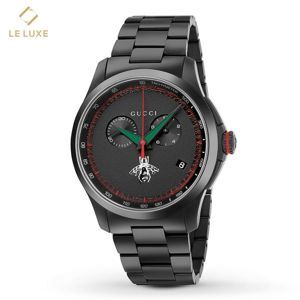 G-Timeless Chronograph Black Dial Men's Watch YA126269, 44mm