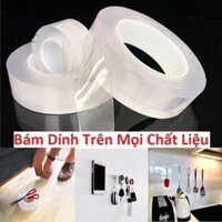 [G01] (3m) Băng Keo 2 Mặt Siêu Dính Loại Dài 3m S029