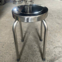 G1 - Ghế inox tròn hòa phát mặt 30 cm phi 25x1mm