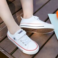 G.13 Giày Vải Cổ Ngắn, Giày Bata Cho Bé Trai Bé Gái Từ 3 Tuổi đến 10 Tuổi sz 26-37