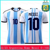 G2p 2022-2023 World Cup Argentina National Home Football Jersey Áo Messi Bóng Đá Lưu Niệm Tee Chất Lượng Cao P2G